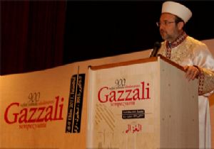 İmam-ı Gazzali rahmetle anıldı